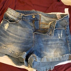 First 2 shorts are size 10 the other is size 8